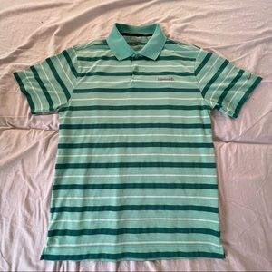 Nike Golf Tour Performance dri fit ISLEWORTH orlando polo shirt Small Teal